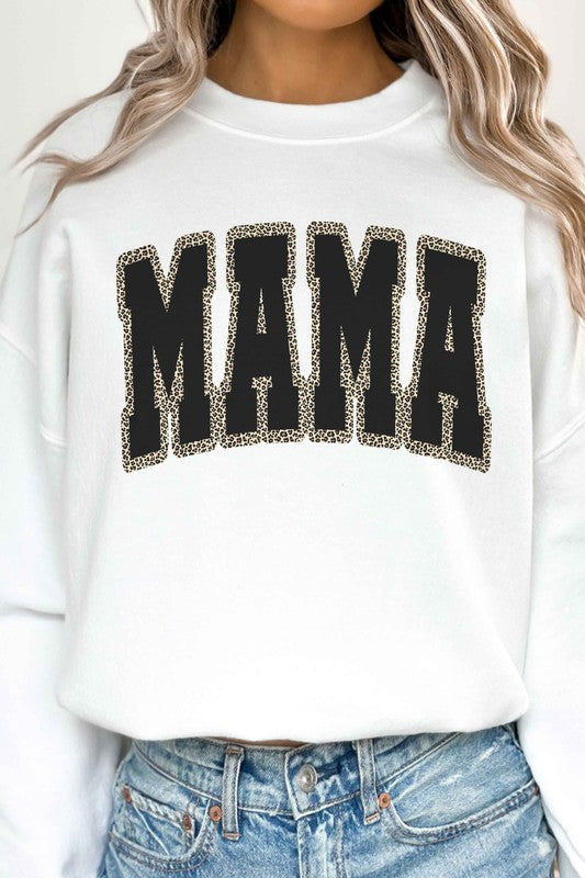 Leopard Mama Oversized Sweatshirt