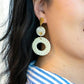 Lana Earrings - Light Rattan