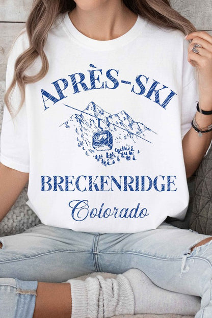 Apres Ski Breckenridge Colorado Graphic Tee