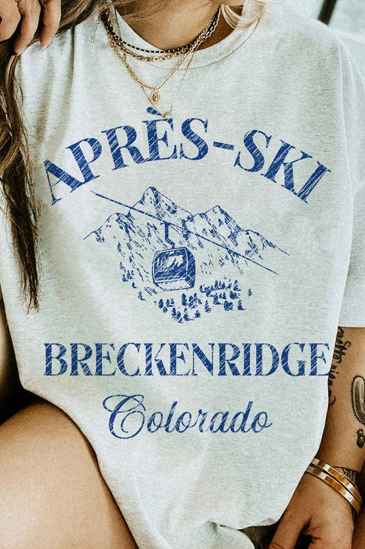 Apres Ski Breckenridge Colorado Graphic Tee