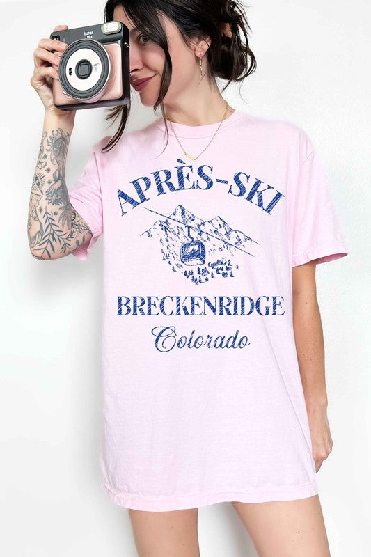 Apres Ski Breckenridge Colorado Graphic Tee