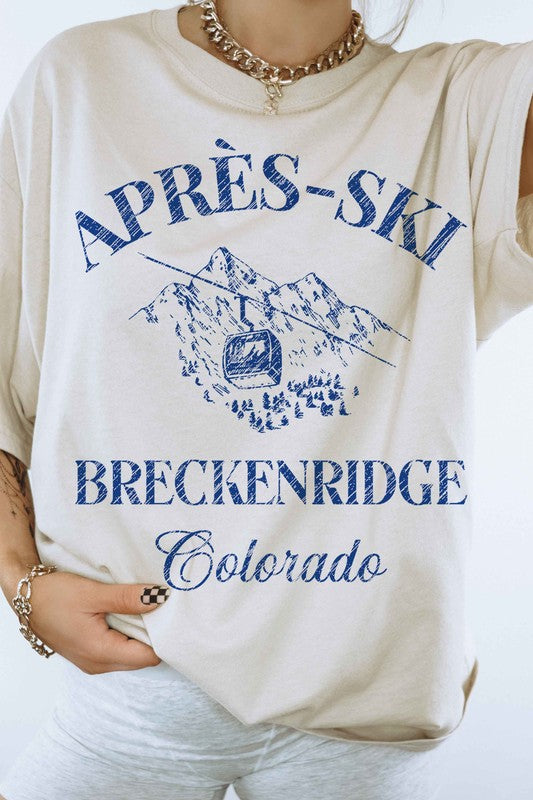 Apres Ski Breckenridge Colorado Graphic Tee