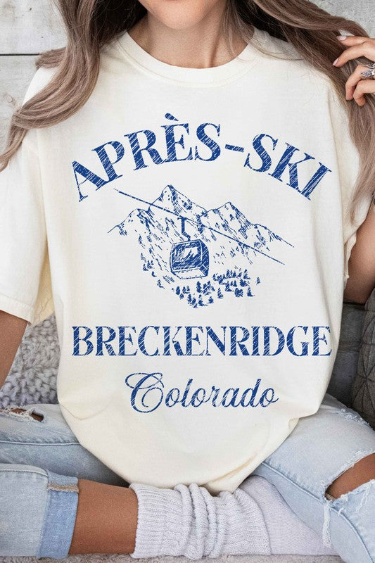 Apres Ski Breckenridge Colorado Graphic Tee