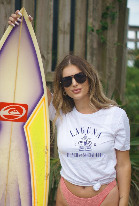 Laguna Beach Beach & Social Club Graphic Tee