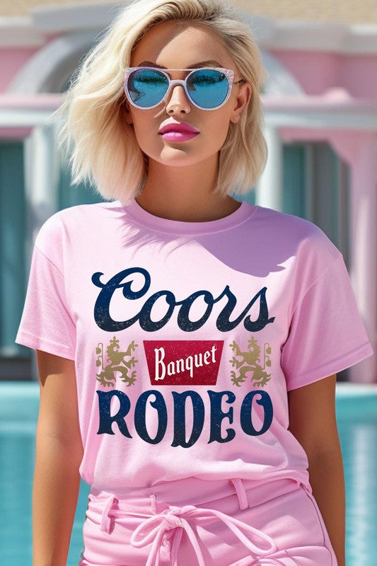 Coors Rodeo Banquet Graphic T Shirts