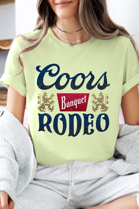 Coors Rodeo Banquet Graphic T Shirts