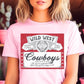 Wild West Cowboys Graphic T Shirts