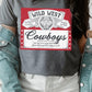 Wild West Cowboys Graphic T Shirts