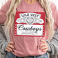 Wild West Cowboys Graphic T Shirts