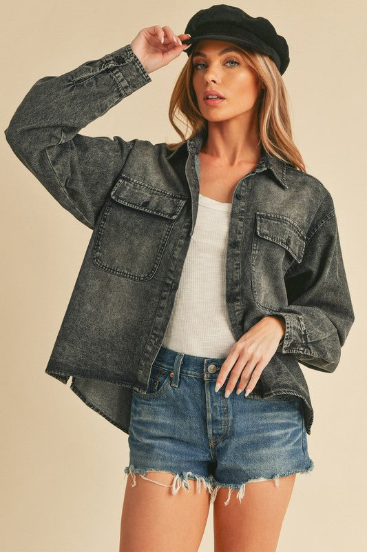 Genny Denim Top