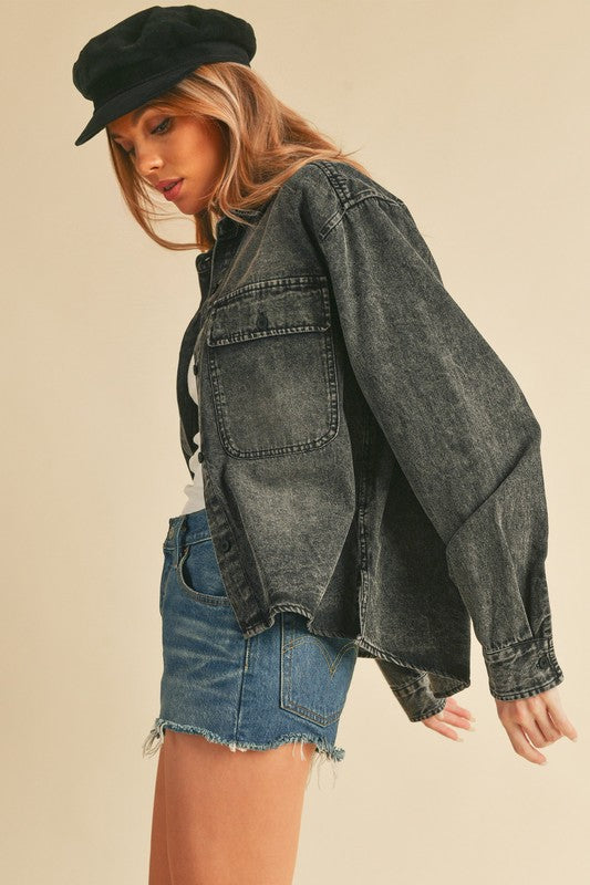 Genny Denim Top