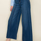 Wide leg, denim pants,  jeans, western