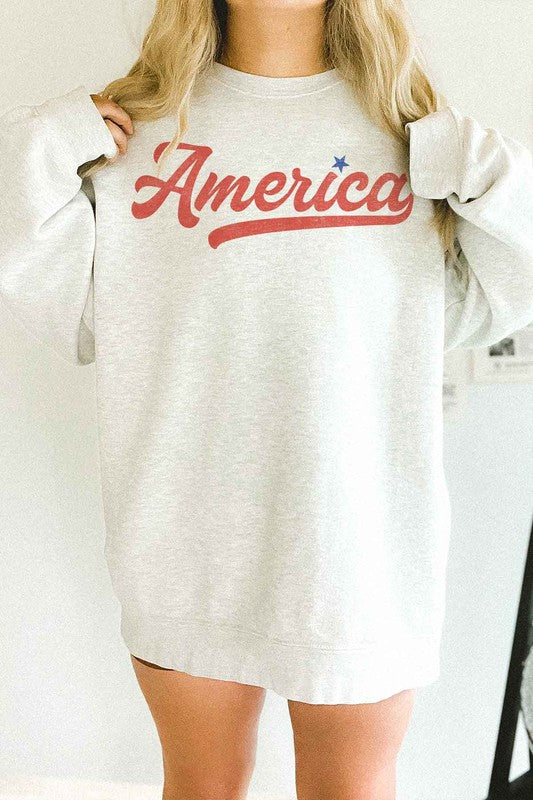 America Oversized Sweatshirt