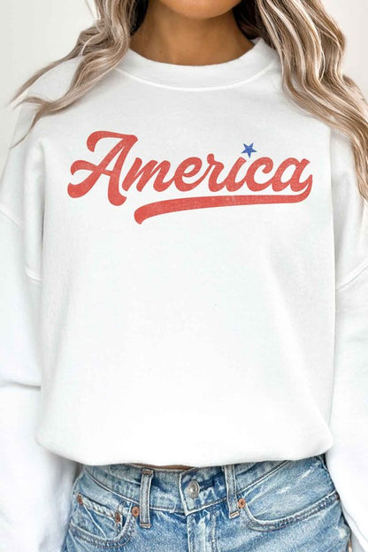 America Oversized Sweatshirt