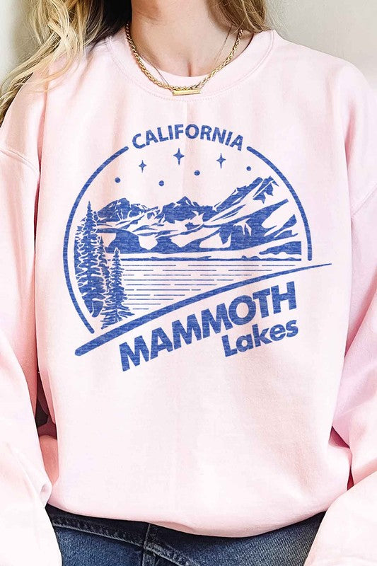 Mammoth Lakes California Oversized Sweatshirt