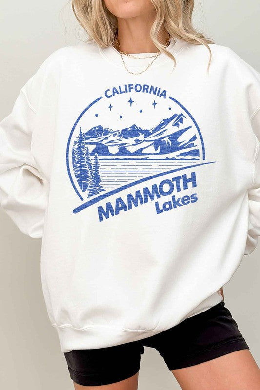 Mammoth Lakes California Oversized Sweatshirt