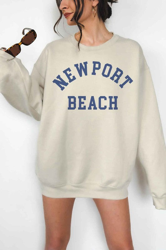 Newport Beach Oversized Sweatshirt