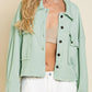 Button Up Long Sleeve Jacket