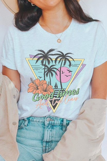 Good Times and Tan Lines Graphic T Shirts