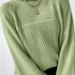 Knit turtleneck sweater