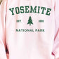 Yosemite National Park Oversized Sweatshirt