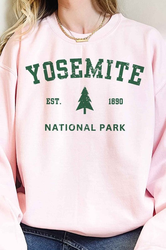 Yosemite National Park Oversized Sweatshirt