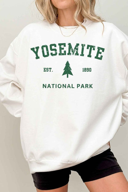 Yosemite National Park Oversized Sweatshirt