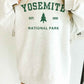 Yosemite National Park Oversized Sweatshirt