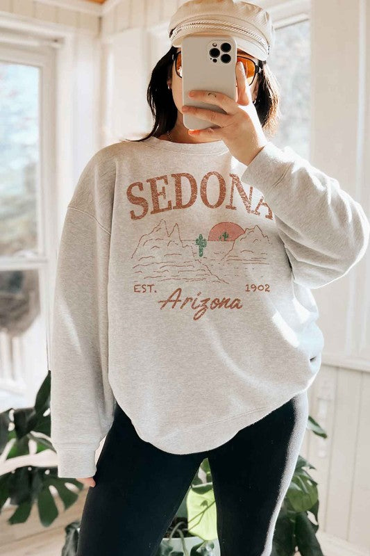 Sedona Arizona Oversized Sweatshirt