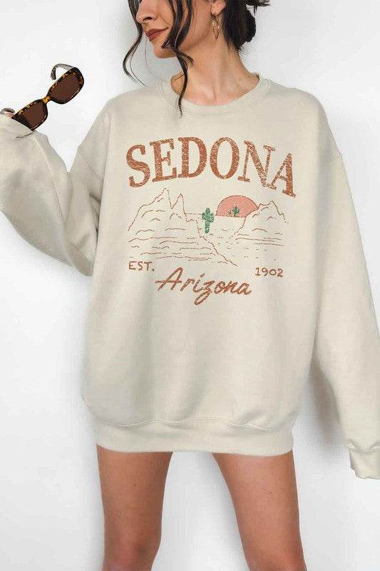 Sedona Arizona Oversized Sweatshirt