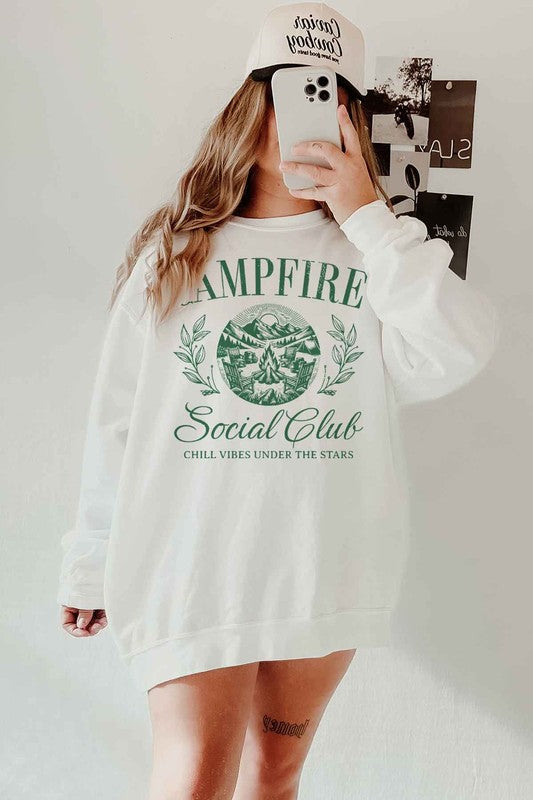 Campfire Social Club Oversized Sweatshirt