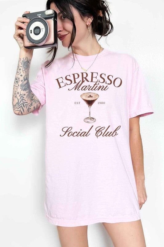 Espresso Martini Social Club Graphic Tee