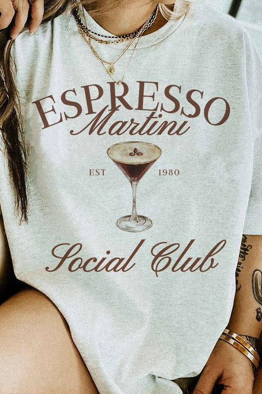 Espresso Martini Social Club Graphic Tee