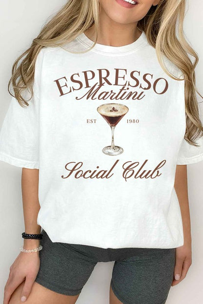 Espresso Martini Social Club Graphic Tee