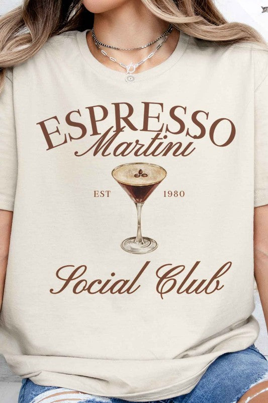 Espresso Martini Social Club Graphic Tee