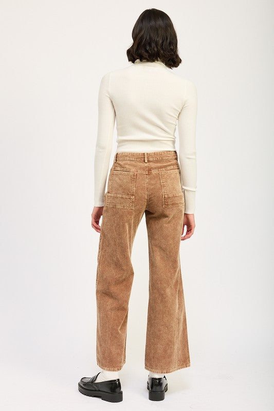 Distrassed Corduroy Pants