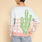 Cactus resort knit cardigan