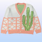 Cactus resort knit cardigan