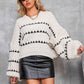 Chunky knit sweater