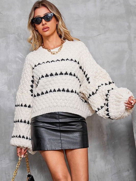 Chunky knit sweater