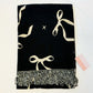 Ballerina Bow Fringed Scarf