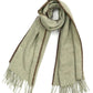 Contrast Stitch Oversize Winter Scarf