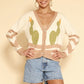 Desert cactus cardigan