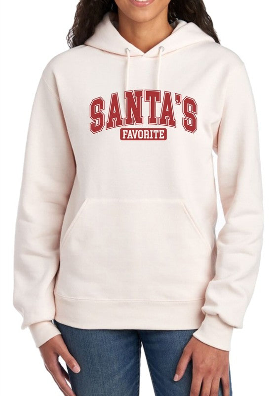 Santa's Favorite Graphic Hoodie