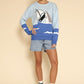 Shark attack knit sweater