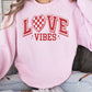 Love Vibes Graphic Sweatshirt