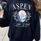 Aspen Ski Club Graphic Plus Sweatshirt