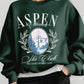 Aspen Ski Club Graphic Plus Sweatshirt