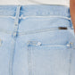 Kancan Distressed Button Fly Denim Shorts