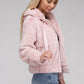 Fluffy Zip-Up Teddy Hoodie